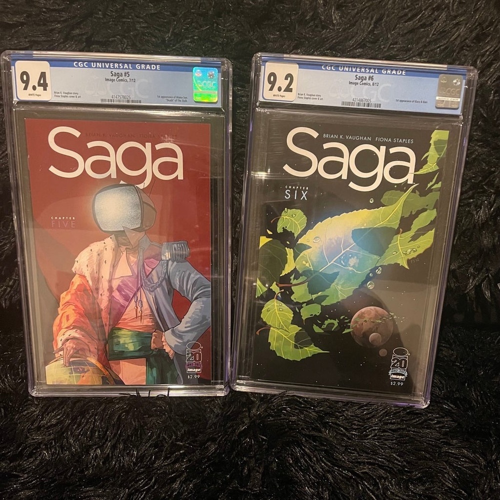 Saga CGC #5 #6